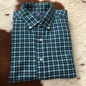 Vineyard Vines Classic Fit Murray Flannel